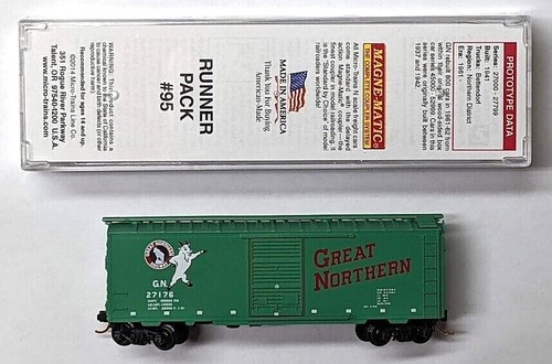 MTL Micro-Trains 02051420 Great Northern GN 27176 40 pies vagón de carga de una sola puerta | Zustand: New