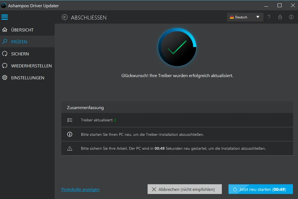 Ashampoo Driver Updater | 3 Windows 10/11 PCs | 1 Jahr | ESD-Key per eMail - Bild 2 von 4