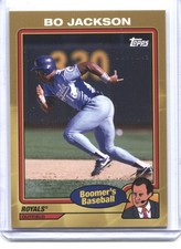 2024 Topps x Chris Berman Boomer's Baseball Gold 104/149 Bo Jackson #44