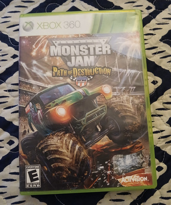 Monster Jam Path of Destruction (2010 Microsoft Xbox 360)