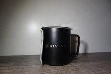 Rivian MiiR 12oz Black Stainless Insulated Coffee Tea Travel Mug Handle w/ Lid