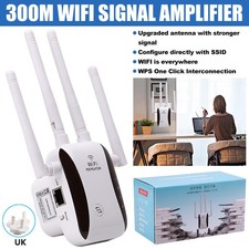 WiFi Extender Booster Repeater for Home & Outdoor Wireless Strong Penetrability