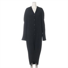 ISSEY MIYAKE Polyester coats L Ladies' Black IM82-FA901