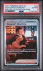 2023 Pokemon Mew En-151 #204 Giovanni'S Charisma Special Illustration Rare PSA 8