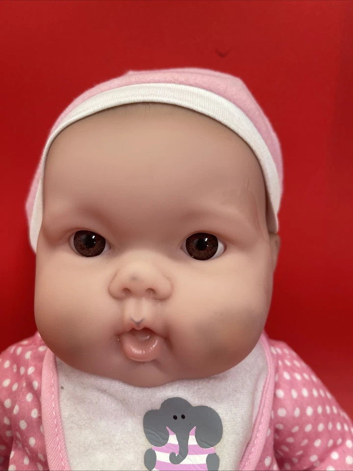 Berenguer JC Toys Lote 2 Muñecas Bebé 13” Cuerpo de Tela Vinilo con Trajes Foto 3 de 4