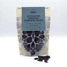 2DiE4 Activated Organic Pumpkin Seeds - 100g 120.30 per kilo