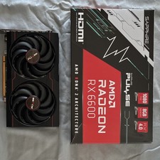 SAPPHIRE Pulse AMD Radeon RX 6600 8GB GDDR6 PCIe 4.0 HDMI DisplayPort GPU