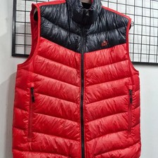 Nike Men's Lightweight Red Puffer Vest Size 105XL