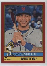2025 Topps Heritage High Number SP Red Border Jose Siri #460 0i4k