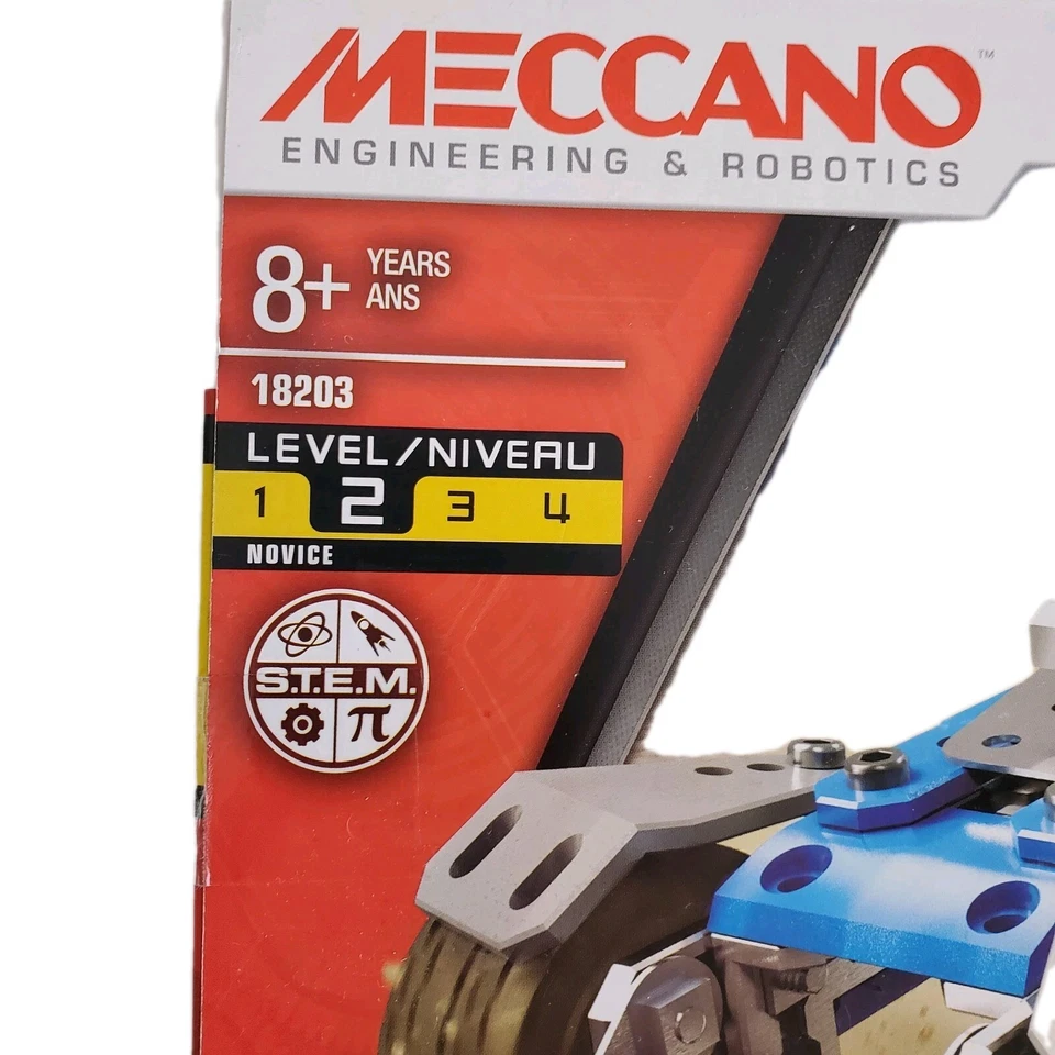 Spin Master Meccano 18203 Rally Racer 10 in 1 Set (Real Metal) Brand New - Image 4 of 4