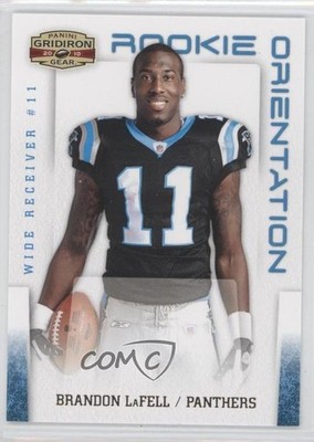2010 Panini Gridiron Gear Rookie Orientation Gold /100 Brandon LaFell #24 RC 0i0
