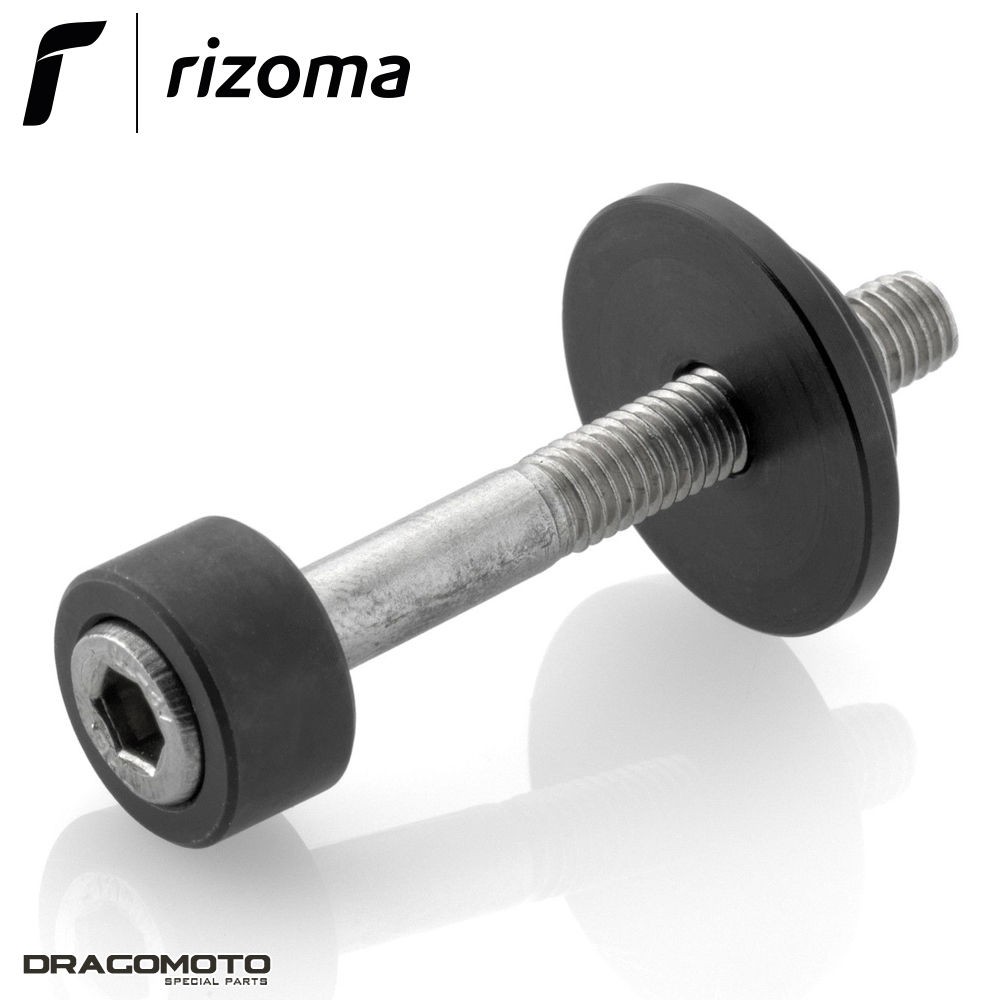 Kit fixation Rizoma LP310B noir pour monter des rétroviseurs sur Street Triple 2009