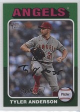 2024 Topps Heritage High Number Green Border Tyler Anderson #662 gh4