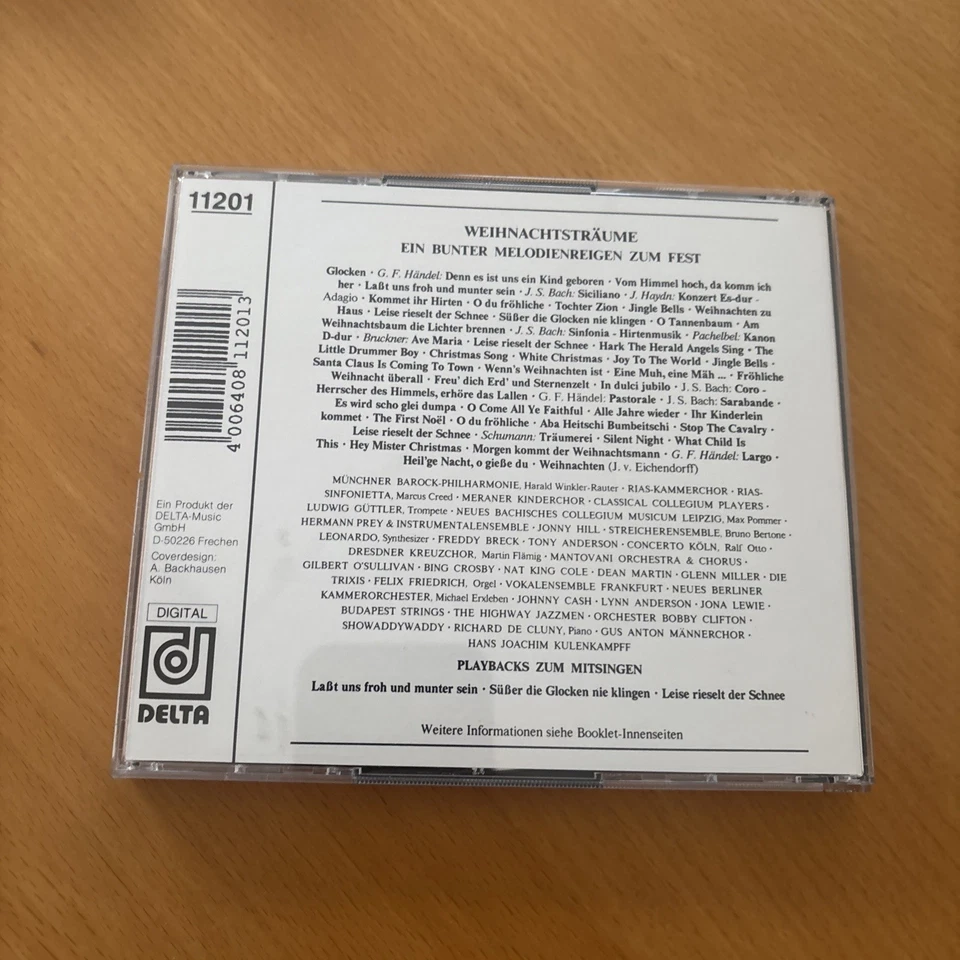 Weihnachtsträume - Ein bunter Melodienreigen zum Fest Doppel-CD Delta-Music - Bild 2 von 3