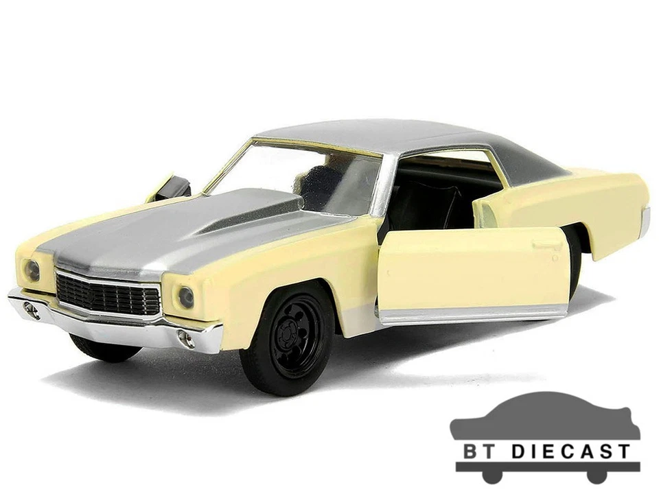 JADA FAST & FURIOUS CHEVROLET MONTE CARLO 1/32 DIECAST MODEL CAR CREAM 99516 - Image 3 of 4