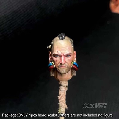 Premium Painted Man Head Sculpt Model For Joytoy Constantin Valdor Action Figure