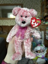 Smitten Bear Ty Beanie Baby, a collectible plush toy