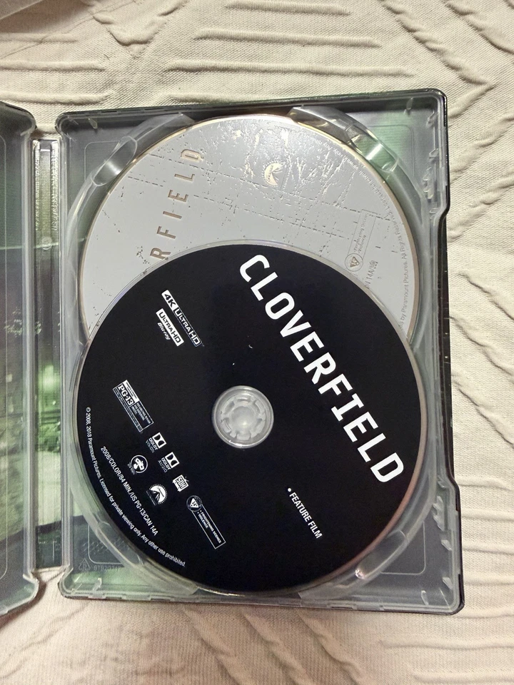 Cloverfield (4K UHD, Blu-ray, 2023) Steelbook Limited Edition W Slipcover - Image 2 of 2