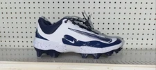 Nike Alpha Huarache Elite 4 MCS Mens Molded Baseball Cleats Size 13 White Blue