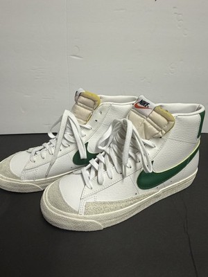 Nike Blazer Mid 77 Vintage White Pine Green Size 9 Men Size Celtics