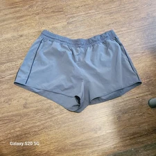 RBX Womens XL Gray Athletic Running Shorts Elastic Waist Activewear