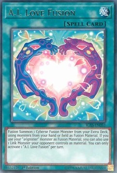 YuGiOh A.I. Love Fusion IGAS-EN053 Rare Englisch NM 1st