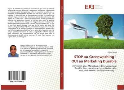 STOP au Greenwashing ! OUI au Marketing Durable Olivier Dania