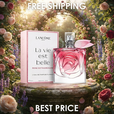 香水(女性用) LANCOME LA VIE EST BELLE ROSE EDP Lancome La Vie Est Belle Rose Extraordinaire EDP Spray 3.4 oz 100