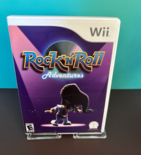 Tested and cleaned Rock 'n' Roll Adventures Nintendo Wii w/ Manual