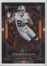 2019 Panini Obsidian Rookies Electric Etch Orange 14/50 Keelan Doss #177 01i1