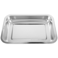 Stainless Steel Cat Litter Box Metal Litter Tray Household Metal Litter Pan