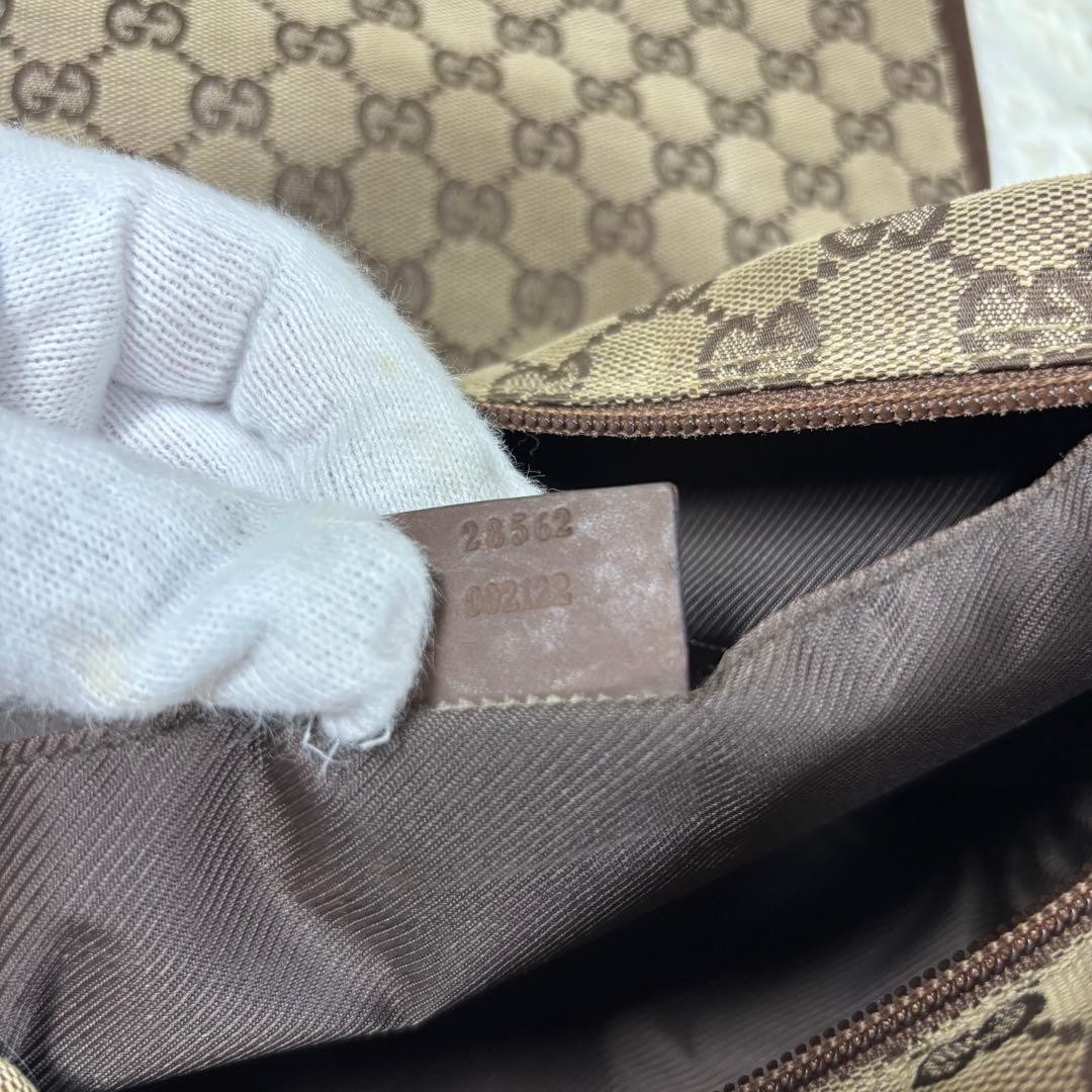 GUCCI Pre-Owned Shoulder Bag Gg Pattern Leather Flap — image 18