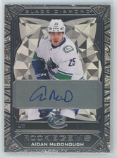 2023-24 UD Black Diamond Aidan McDonough RG-AM Rookie Gems /199 Auto