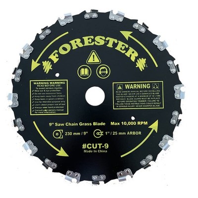 FORESTER 9  Chainsaw Brush Cutter Blade   20 Tooth Circular Trimmer Saw Blade...