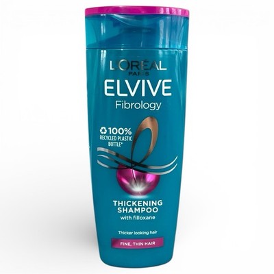 L'oreal Elvive Fibrology Thickening Shampoo With Filloxane 250ml Discontinued UK