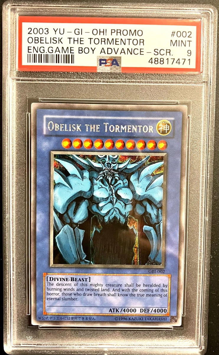 Obelisk The Tormentor Yu-Gi-Oh! TCG Professional Sports