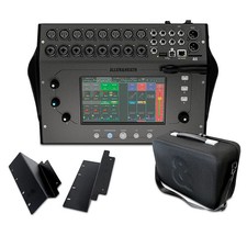 Allen  Heath CQ-18T Digital Mixer Bundle With Padded Soft Case, Rackmount Kit
