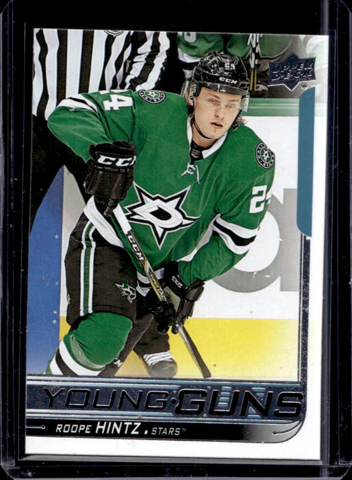 2018-19 Upper Deck Roope Hintz Rookie Young Guns RC #202 Stars