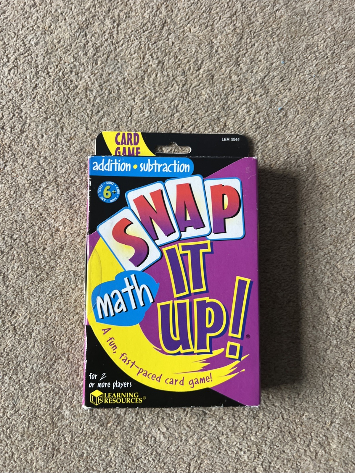 Learning Resources Snap It Up Math Card Game