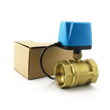 1/2" 3/4" 1" 2" Normally Closed/Open Motorized Ball Valve 220V 12V 24V