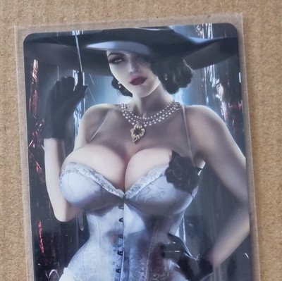 Lady Dimitrescu Custom Anime Art Waifu Karte ACG Manga Sammlerstück Ultra Rare