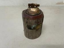 Piece Of Stern Off HMCS Blairmore Wood Table Lighter 1893
