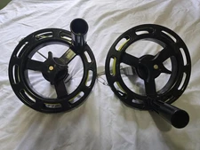 2 BIG JON PLANER BOARD RAIL MOUNT REELS 8 INCH