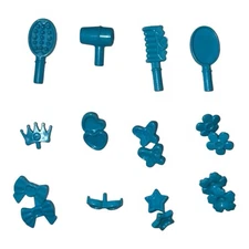 LEGO Friends Accessories 93080 MEDIUM AZURE Hair Salon Accessory Kit 18 Pcs.