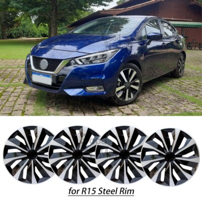 For Nissan Versa 2007-2023 Set of 4 15'' Wheel Cover Full Rim Snap On Hub Cap US