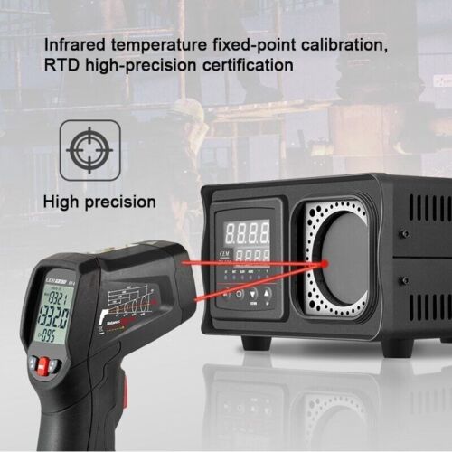110V Portable IR Infrared Thermometer Calibrator Temperature 50-500ºC CEM BX-500