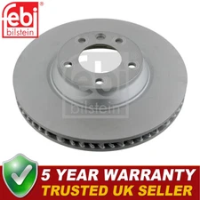 Febi Front Right Brake Disc Fits Porsche Cayenne 2002-2010 Audi Q7 2006-2015