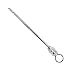 Frazier Ventricular Needle, 3.75", with 3-Hole Closed Blunt Trocar Point, 9 Fr