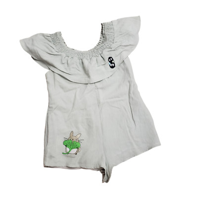 My Neighbor Totoro Soot Sprite Off Shoulder Romper Green Size S Studio Ghibli