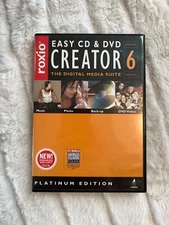 Roxio Easy CD & DVD Creator 6 Platinum Edition With Key